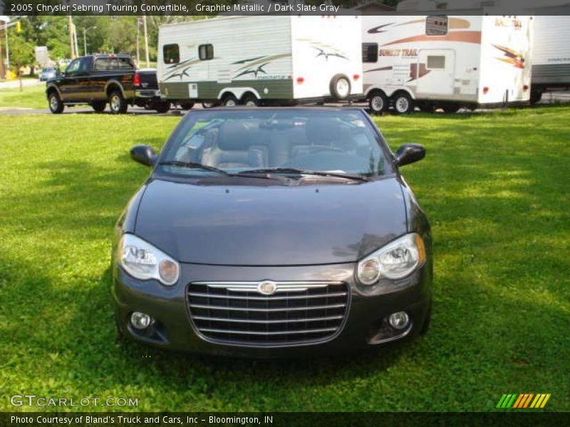 Graphite Metallic / Dark Slate Gray 2005 Chrysler Sebring Touring Convertible