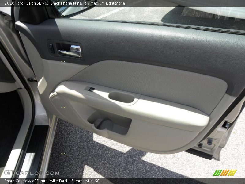 Smokestone Metallic / Medium Light Stone 2010 Ford Fusion SE V6