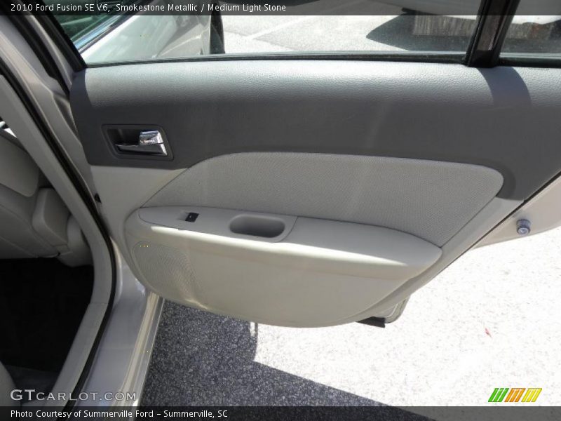 Smokestone Metallic / Medium Light Stone 2010 Ford Fusion SE V6