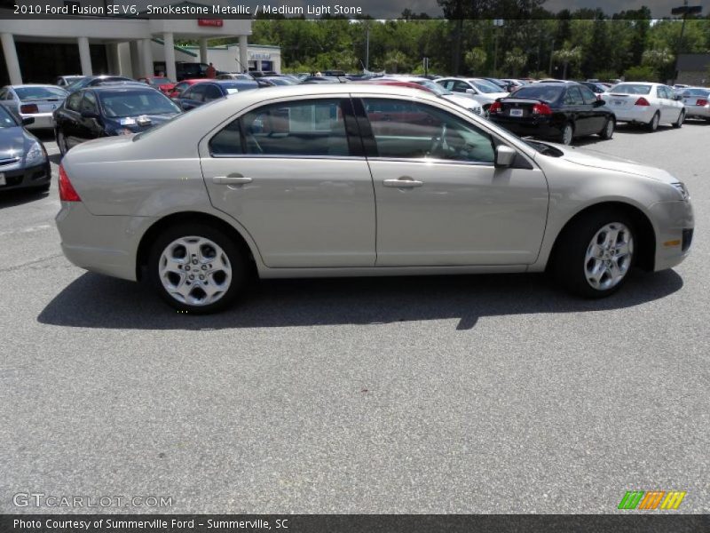 Smokestone Metallic / Medium Light Stone 2010 Ford Fusion SE V6