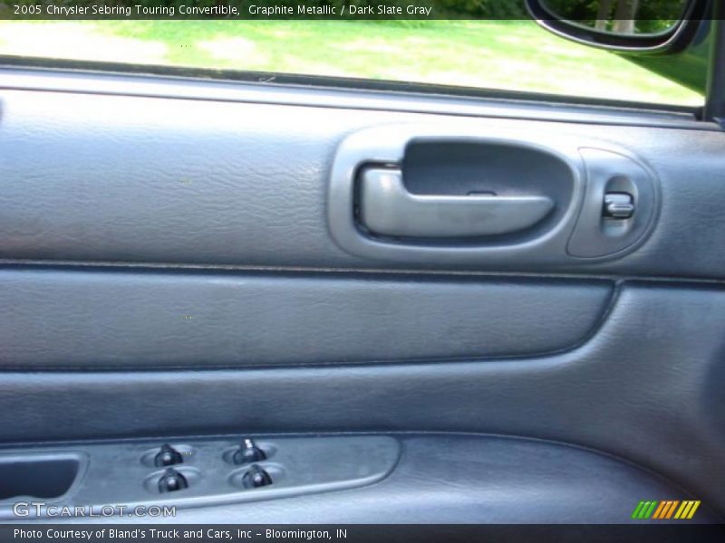 Graphite Metallic / Dark Slate Gray 2005 Chrysler Sebring Touring Convertible