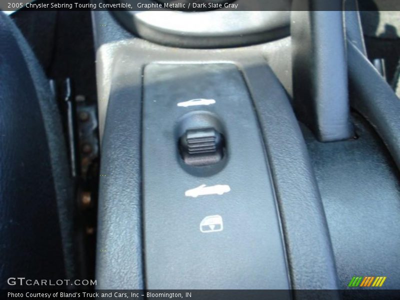 Graphite Metallic / Dark Slate Gray 2005 Chrysler Sebring Touring Convertible
