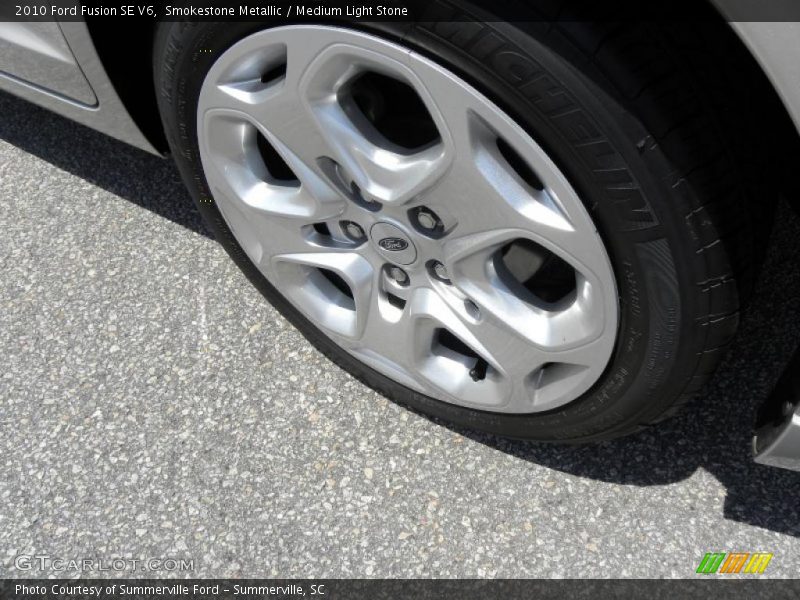 Smokestone Metallic / Medium Light Stone 2010 Ford Fusion SE V6