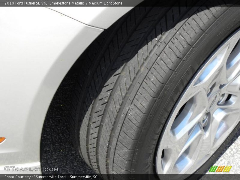 Smokestone Metallic / Medium Light Stone 2010 Ford Fusion SE V6