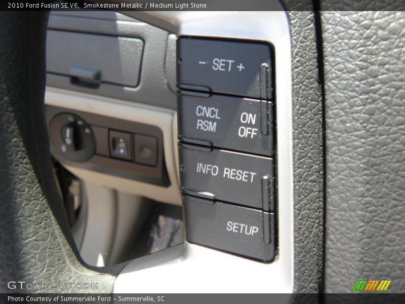 Smokestone Metallic / Medium Light Stone 2010 Ford Fusion SE V6