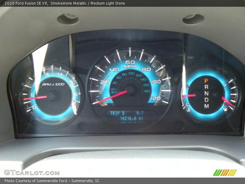 Smokestone Metallic / Medium Light Stone 2010 Ford Fusion SE V6