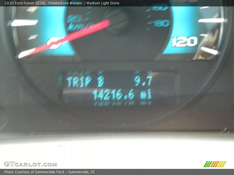 Smokestone Metallic / Medium Light Stone 2010 Ford Fusion SE V6