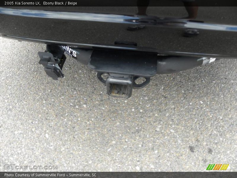 Ebony Black / Beige 2005 Kia Sorento LX