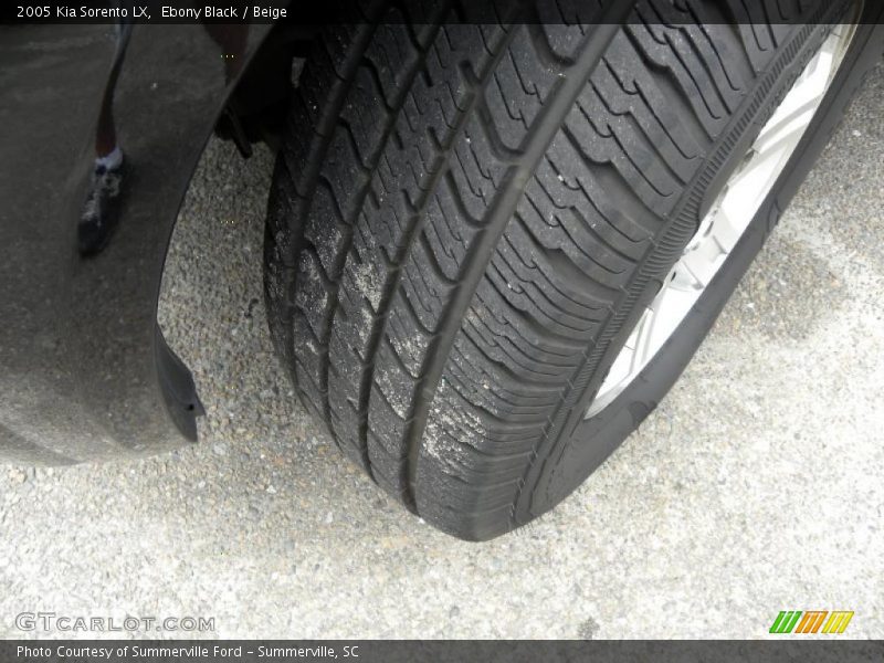 Ebony Black / Beige 2005 Kia Sorento LX