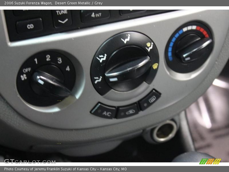 Desert Green Metallic / Grey 2006 Suzuki Forenza Wagon