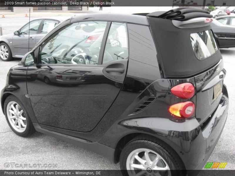 Deep Black / Design Black 2009 Smart fortwo passion cabriolet