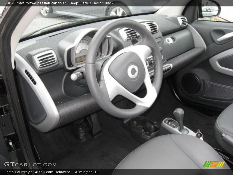 Deep Black / Design Black 2009 Smart fortwo passion cabriolet