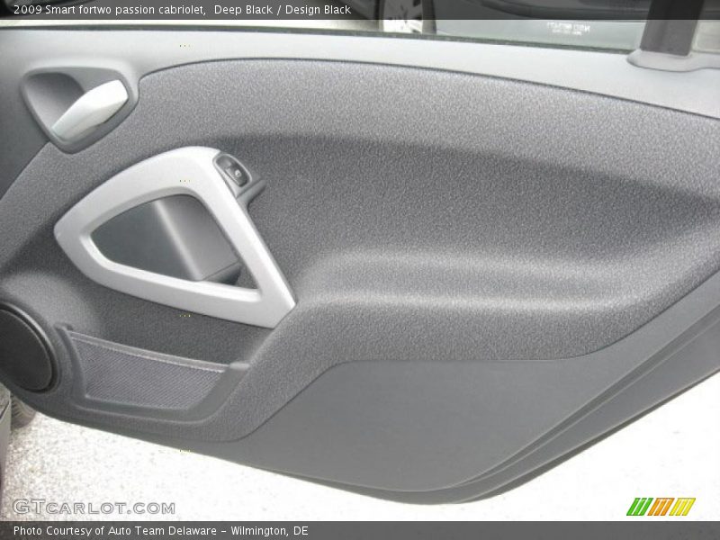 Deep Black / Design Black 2009 Smart fortwo passion cabriolet
