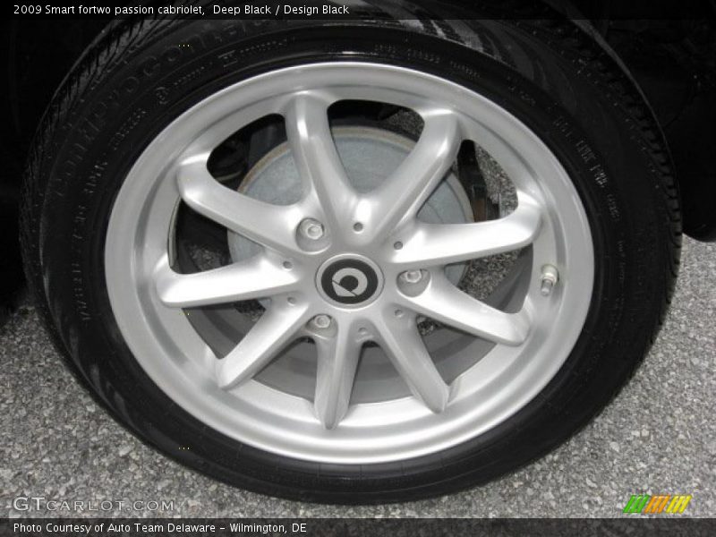 Deep Black / Design Black 2009 Smart fortwo passion cabriolet