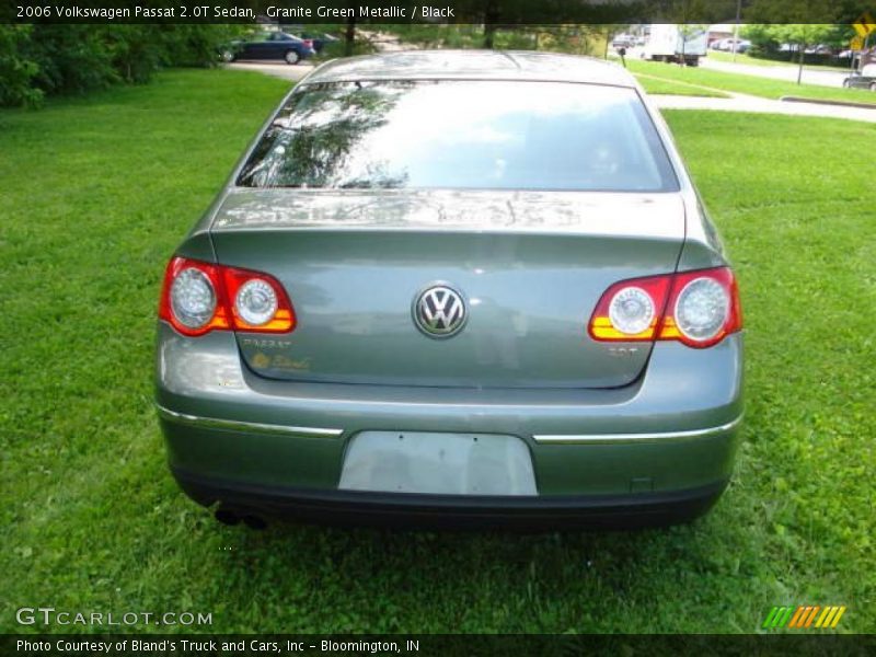 Granite Green Metallic / Black 2006 Volkswagen Passat 2.0T Sedan