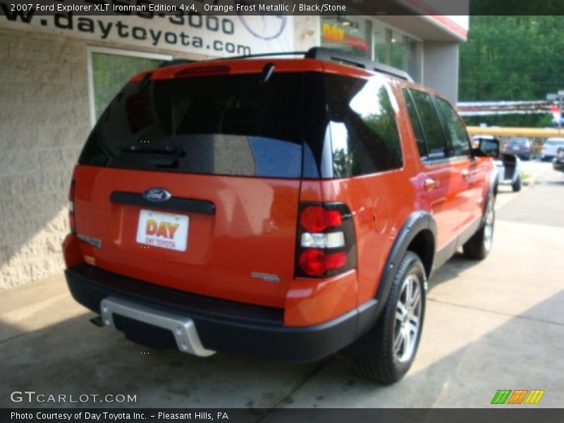 Orange Frost Metallic / Black/Stone 2007 Ford Explorer XLT Ironman Edition 4x4