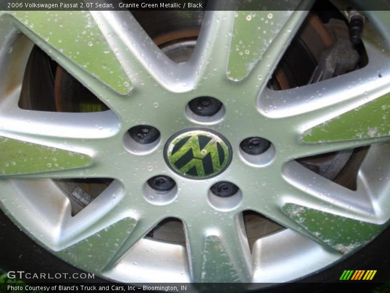 Granite Green Metallic / Black 2006 Volkswagen Passat 2.0T Sedan