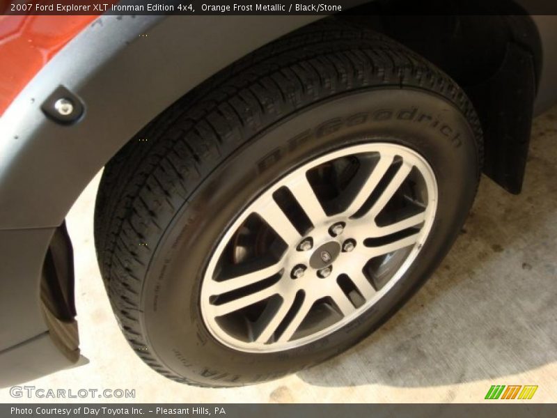 Orange Frost Metallic / Black/Stone 2007 Ford Explorer XLT Ironman Edition 4x4