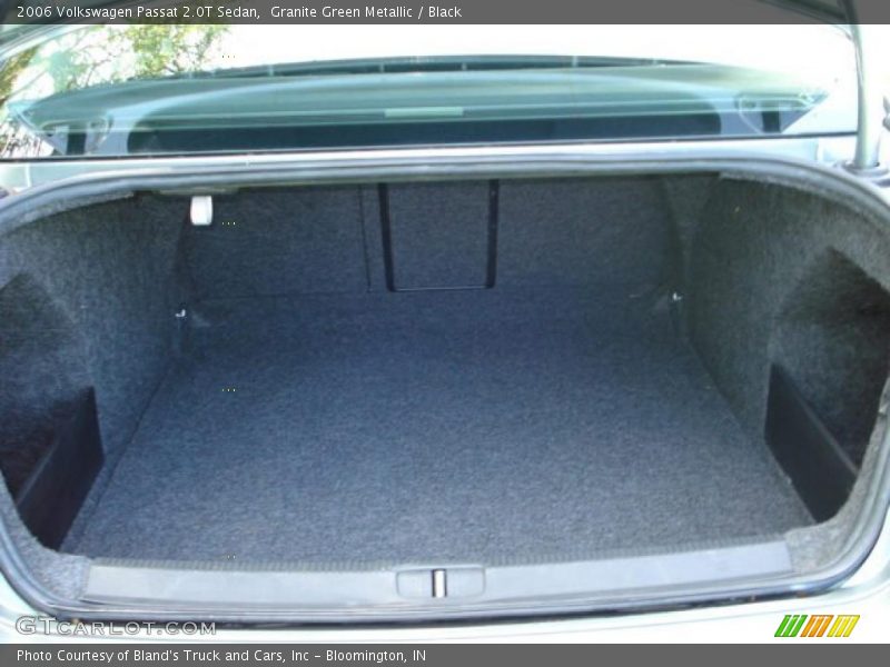 Granite Green Metallic / Black 2006 Volkswagen Passat 2.0T Sedan