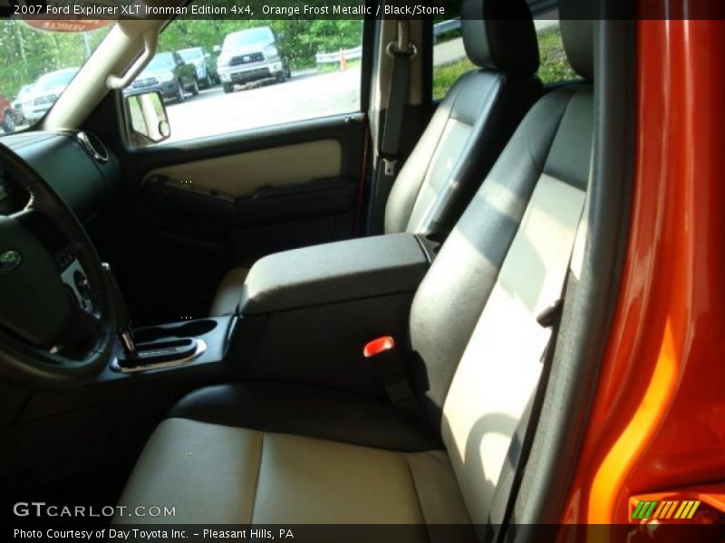 Orange Frost Metallic / Black/Stone 2007 Ford Explorer XLT Ironman Edition 4x4