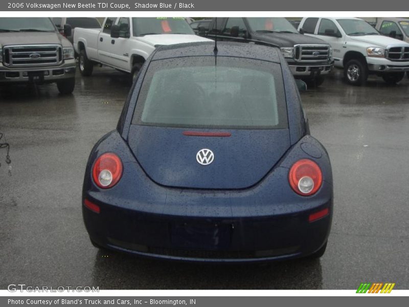 Shadow Blue / Black 2006 Volkswagen New Beetle TDI Coupe