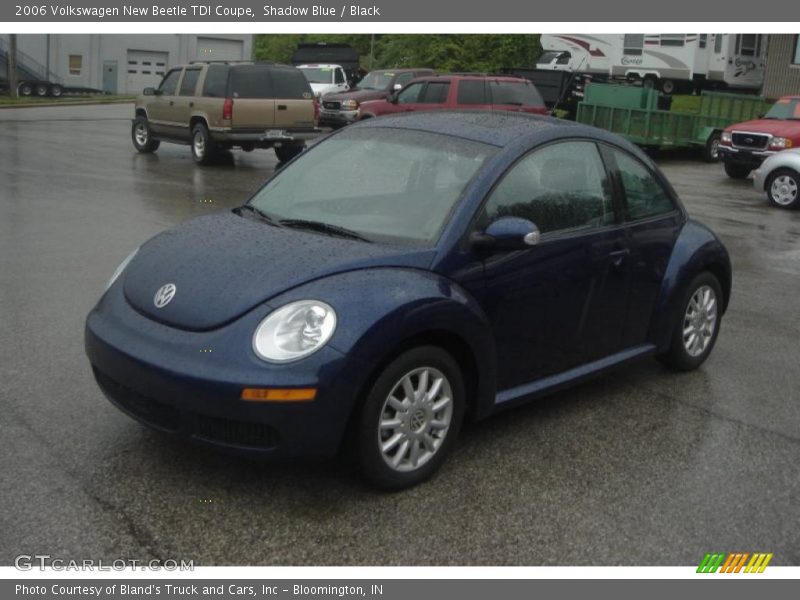 Shadow Blue / Black 2006 Volkswagen New Beetle TDI Coupe