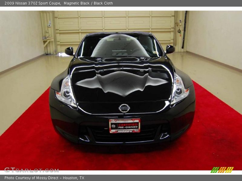 Magnetic Black / Black Cloth 2009 Nissan 370Z Sport Coupe