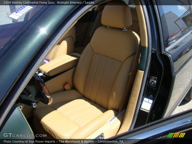 Midnight Emerald / Saddle 2006 Bentley Continental Flying Spur