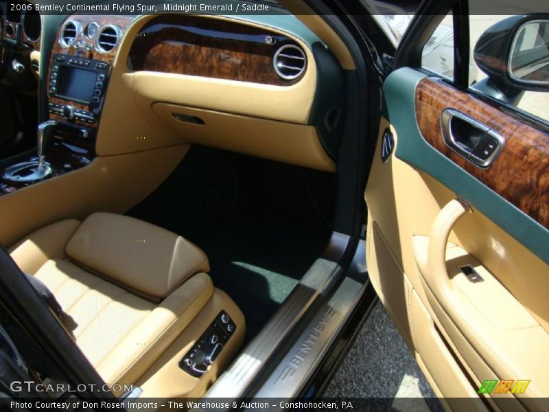 Midnight Emerald / Saddle 2006 Bentley Continental Flying Spur