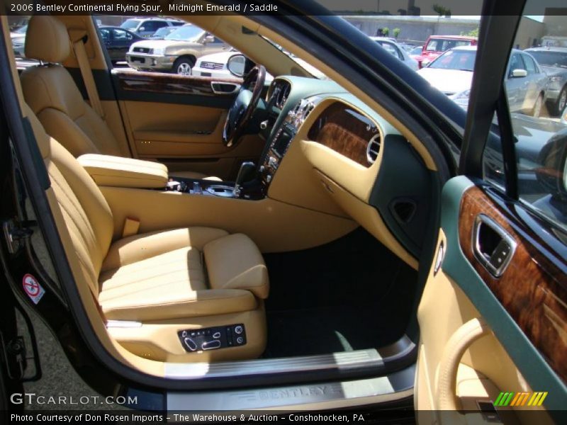 Midnight Emerald / Saddle 2006 Bentley Continental Flying Spur