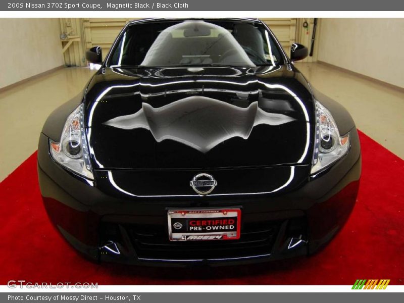 Magnetic Black / Black Cloth 2009 Nissan 370Z Sport Coupe