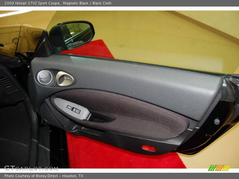 Magnetic Black / Black Cloth 2009 Nissan 370Z Sport Coupe