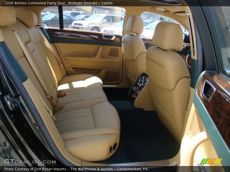 Midnight Emerald / Saddle 2006 Bentley Continental Flying Spur