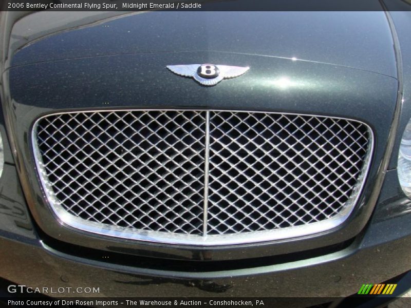 Midnight Emerald / Saddle 2006 Bentley Continental Flying Spur