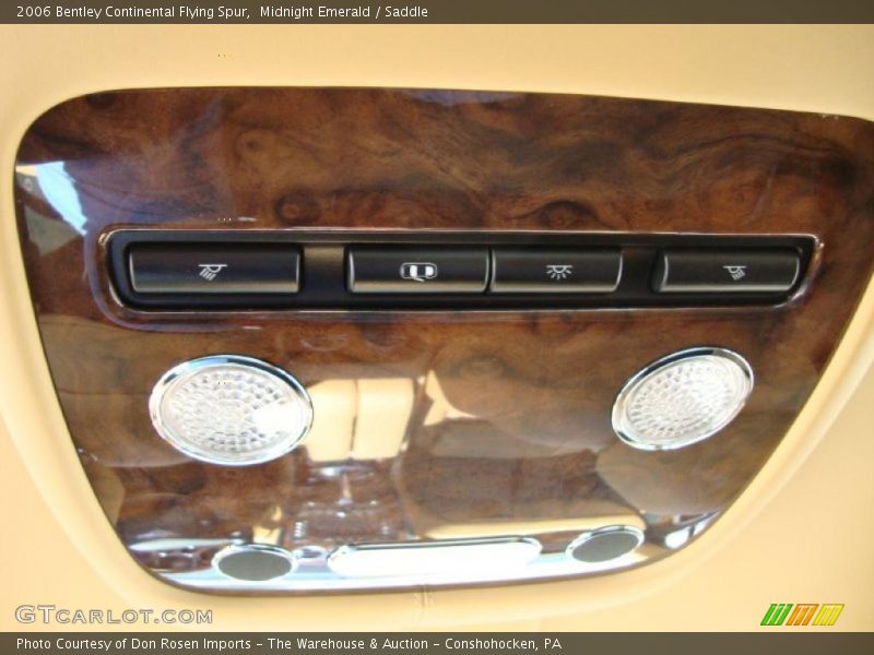 Midnight Emerald / Saddle 2006 Bentley Continental Flying Spur