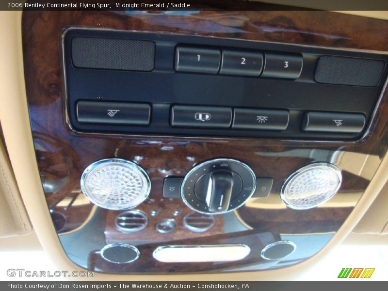 Midnight Emerald / Saddle 2006 Bentley Continental Flying Spur
