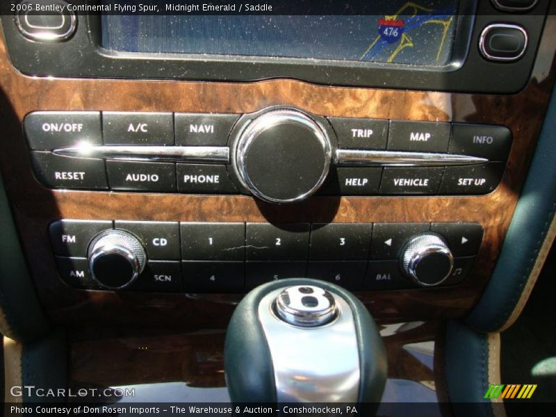 Midnight Emerald / Saddle 2006 Bentley Continental Flying Spur
