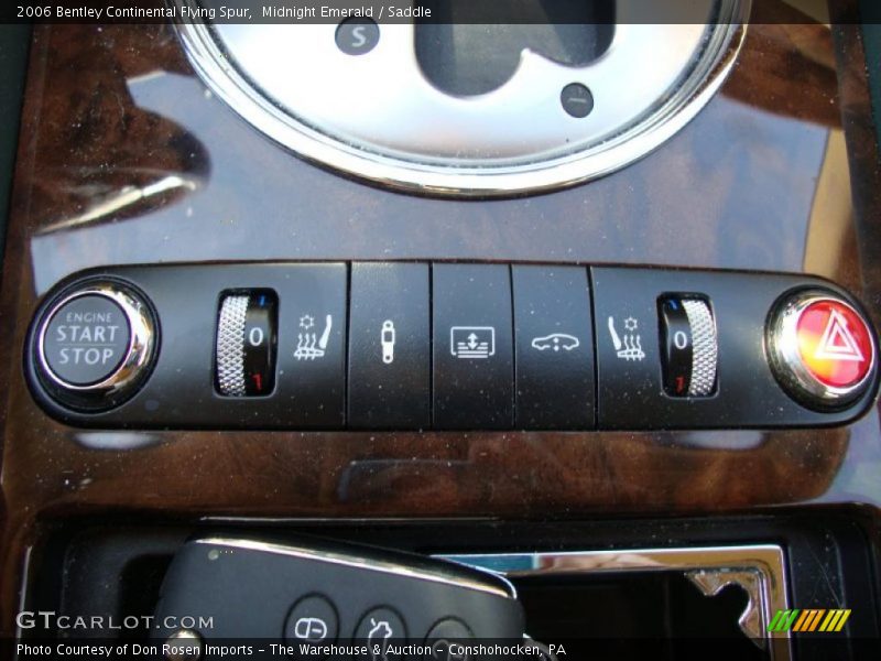 Midnight Emerald / Saddle 2006 Bentley Continental Flying Spur