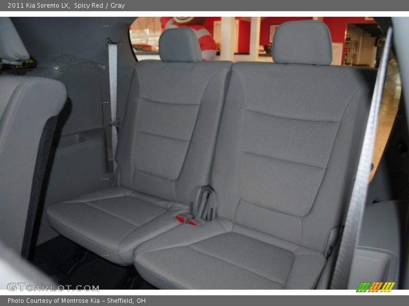 Spicy Red / Gray 2011 Kia Sorento LX