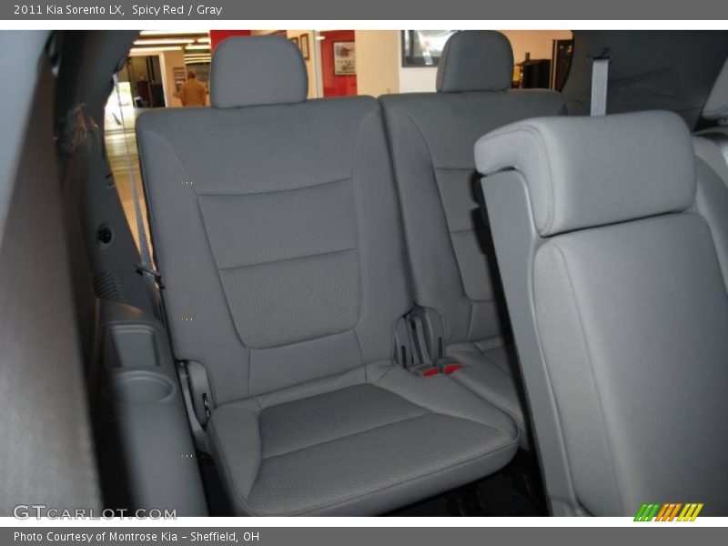 Spicy Red / Gray 2011 Kia Sorento LX