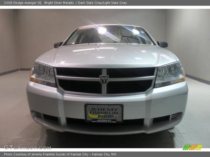 Bright Silver Metallic / Dark Slate Gray/Light Slate Gray 2008 Dodge Avenger SE
