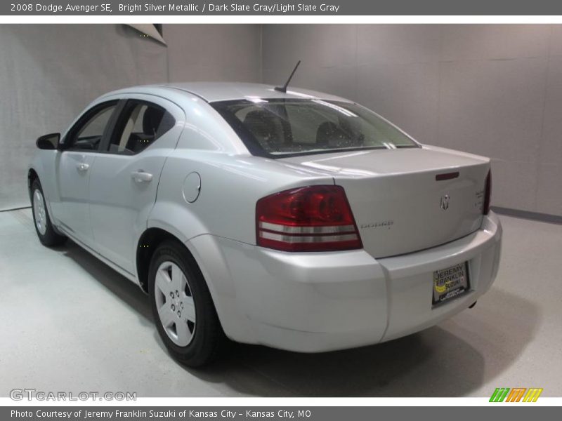 Bright Silver Metallic / Dark Slate Gray/Light Slate Gray 2008 Dodge Avenger SE