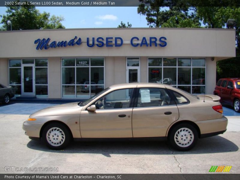 Medium Gold / Medium Tan 2002 Saturn L Series L100 Sedan