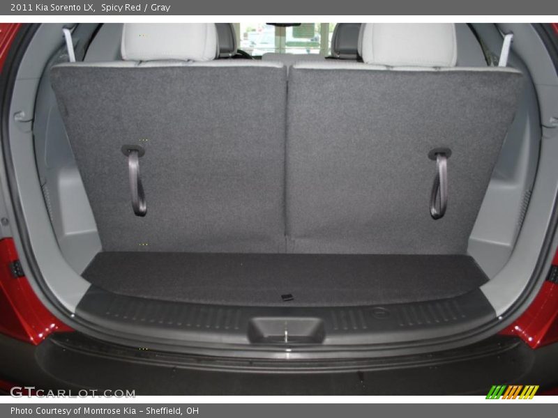 Spicy Red / Gray 2011 Kia Sorento LX