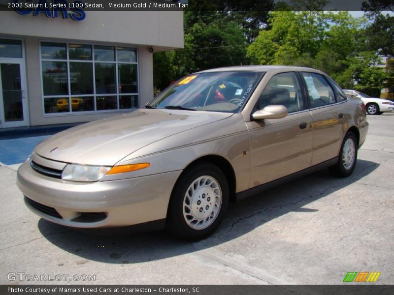 Medium Gold / Medium Tan 2002 Saturn L Series L100 Sedan