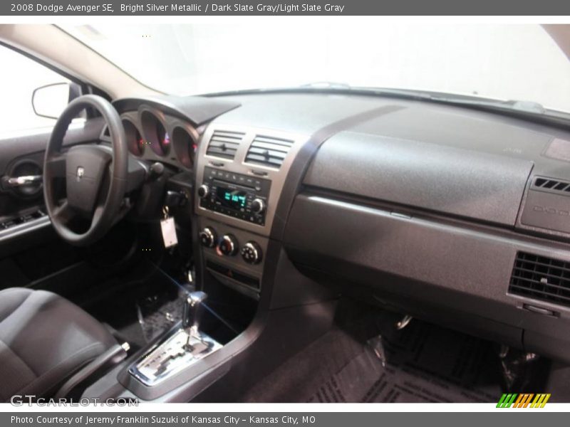 Bright Silver Metallic / Dark Slate Gray/Light Slate Gray 2008 Dodge Avenger SE