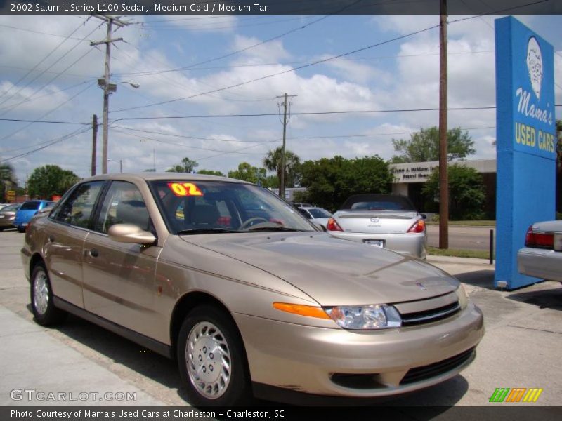 Medium Gold / Medium Tan 2002 Saturn L Series L100 Sedan