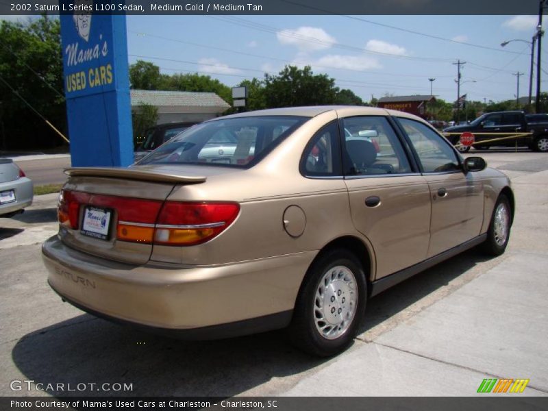 Medium Gold / Medium Tan 2002 Saturn L Series L100 Sedan