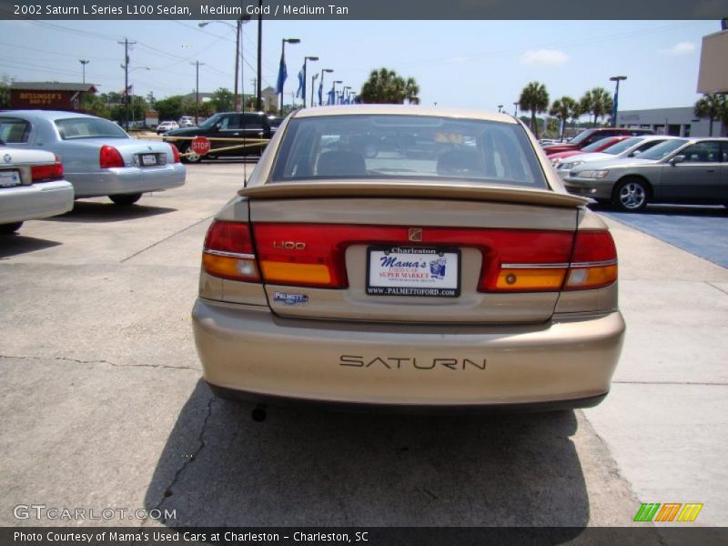 Medium Gold / Medium Tan 2002 Saturn L Series L100 Sedan