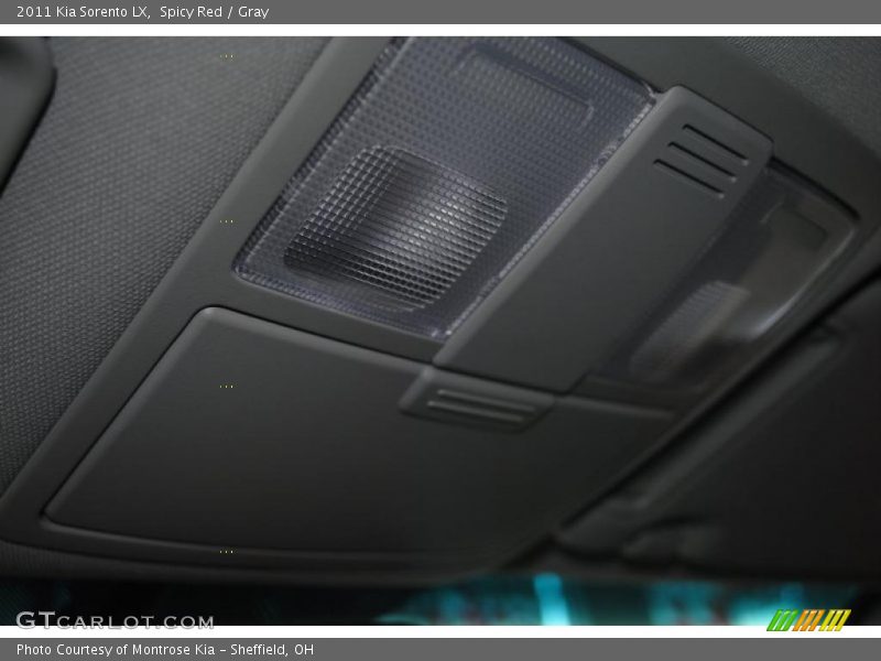 Spicy Red / Gray 2011 Kia Sorento LX